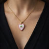 Pavira Originals Cherry Heart Pendant Necklace
