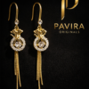 Pavira Originals Elegant Crystal Drop Earrings