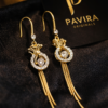 Pavira Originals Elegant Crystal Drop Earrings