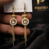 Pavira Originals Elegant Crystal Drop Earrings