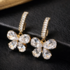 Pavira Originals Crystal Butterfly Drop Earrings
