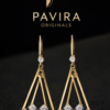 Pavira Originals Luxe Crystal Drop Earrings