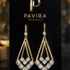 Pavira Originals Luxe Crystal Drop Earrings