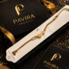 Pavira Gold Heart Charm Bracelet